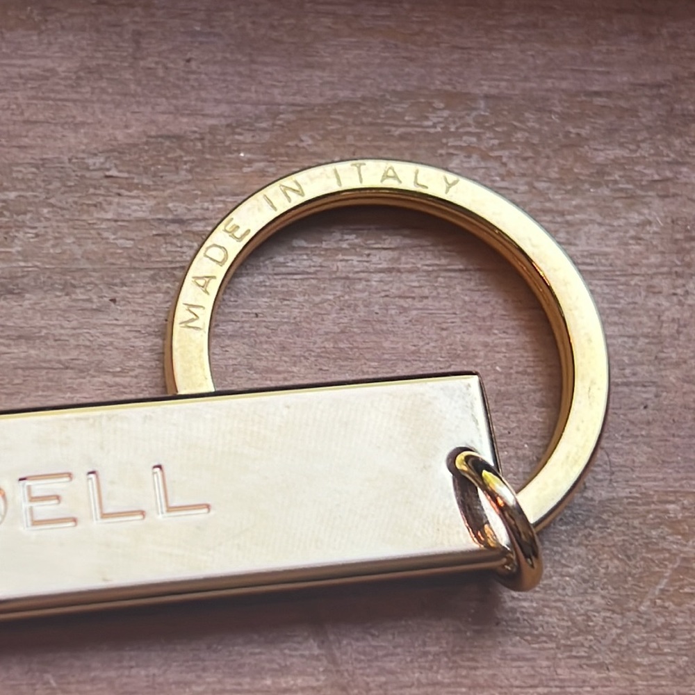 Devi Kroell Gold Keychain & Dustbag View 4